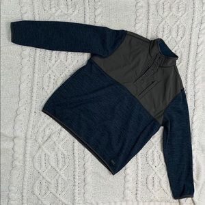 1/4 button up pullover sweater